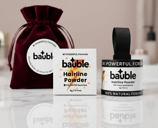 The #1 POWERFUL Hairline Powder - 24 Hours -WATERPROOF-